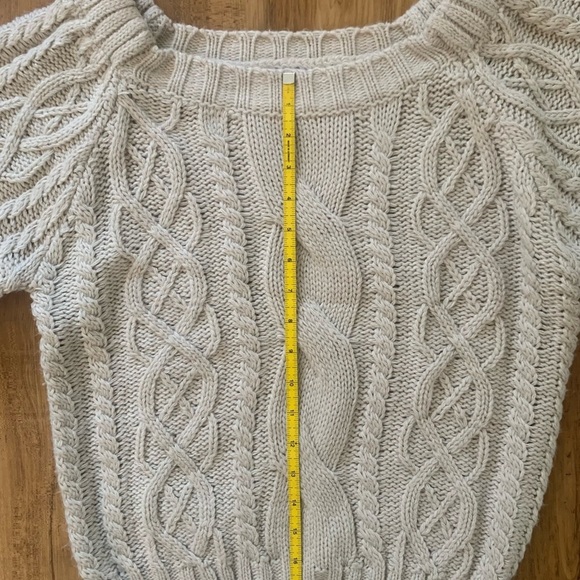 Current Air by Anthropologie Cableknit Sweater - Picture 4 of 5